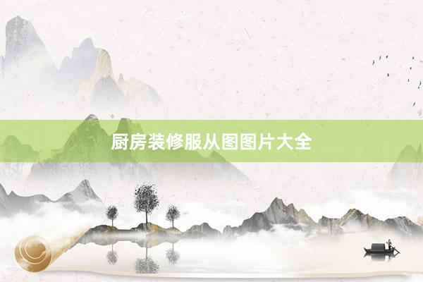 厨房装修服从图图片大全